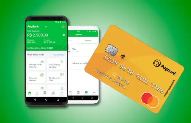 Cartão pré pago PagBank