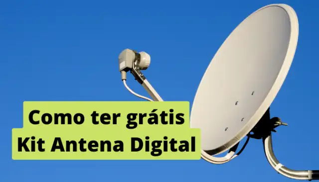 Kit Antena Digital Grátis: Como cadastrar para conseguir