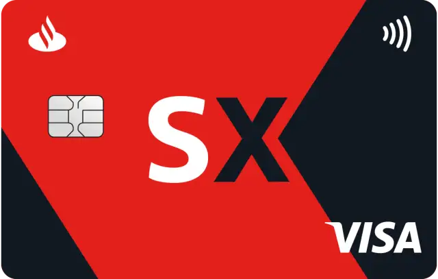 Cartão de Crédito Santander SX Visa