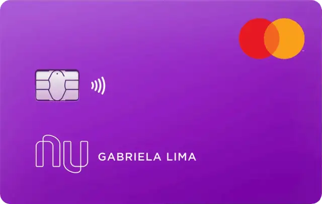 Moderno, funcional e sem tarifas: Cartão de Crédito Nubank Mastercard Gold