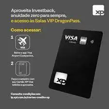 O acesso à sala VIP é gratuito com o cartão de crédito XP Visa Infinite
