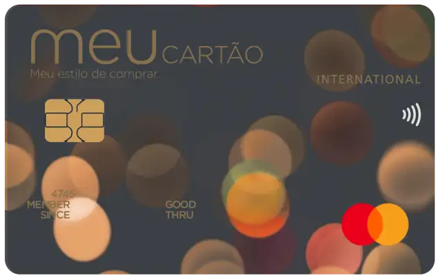 Meu cartão: O cartão internacional Mastercard das lojas Renner