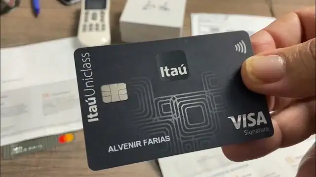 Processo de solicitação do cartão de crédito Itaú Visa Signature