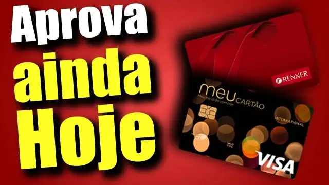 Como solicitar o cartão Internacional Visa da Renner